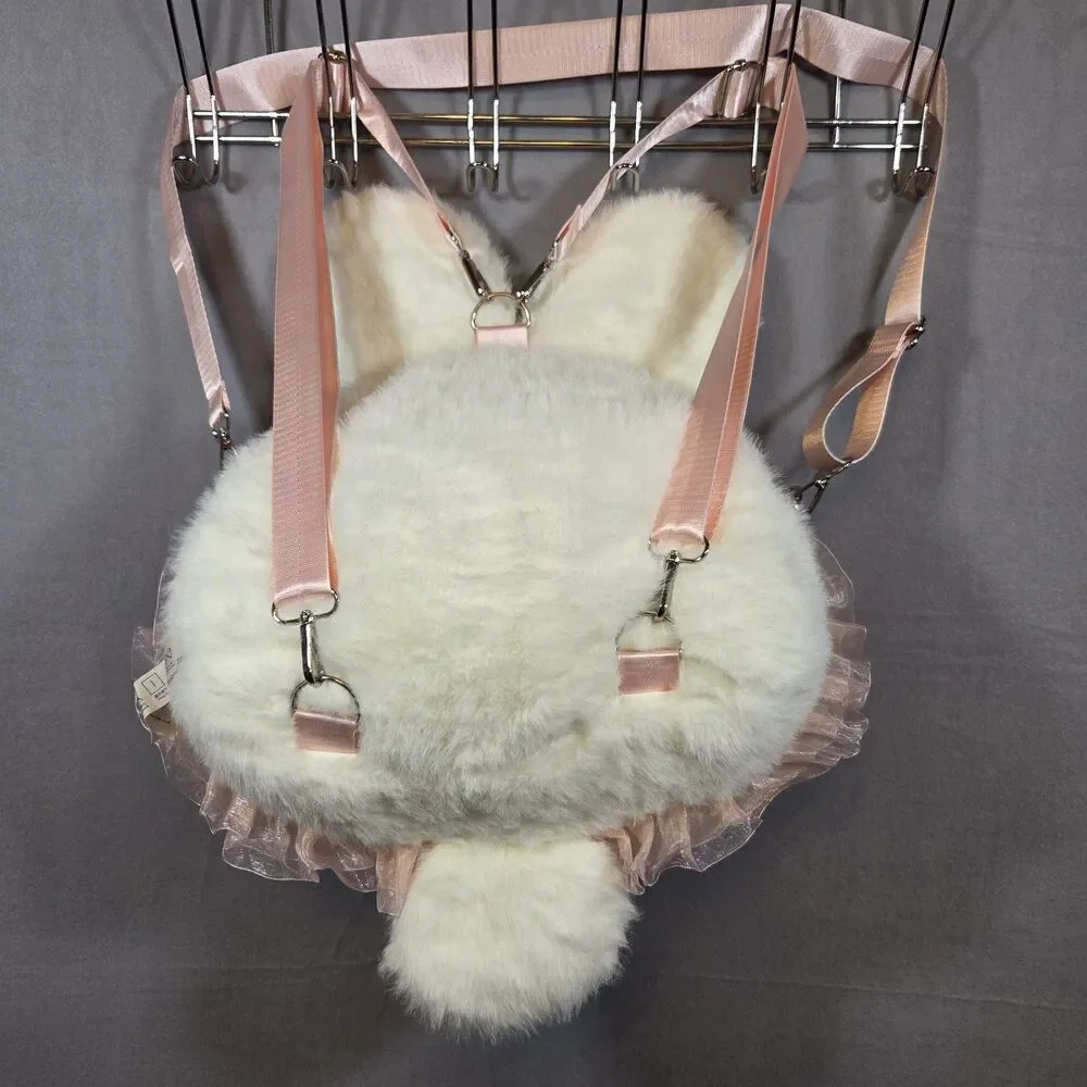 Baby Three BB3 800% Fairy Tale World Strawberry Rabbit Mei Mei Plush Backpack